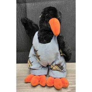 Ty Attic Treasures Cawley the Crow Bird Plush Beanie Baby‎ 1993  Retired 9" Fall